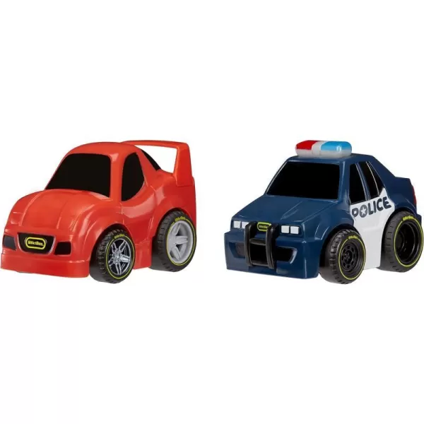 Little Tikes My First Cars Crazy Fast Cars 2Pack High Speed Pursuit Police Chase Theme Pullback Toy Car Vehicle Goes up to 50 ftLittle Tikes My First Cars Crazy Fast Cars 2Pack High Speed Pursuit Police Chase Theme Pullback Toy Car Vehicle Goes up to 50 ft