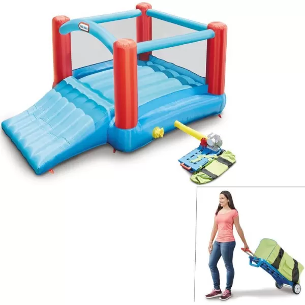 Little Tikes Pack N Roll Inflatable Bounce House wWheeled Carry caseLittle Tikes Pack N Roll Inflatable Bounce House wWheeled Carry case