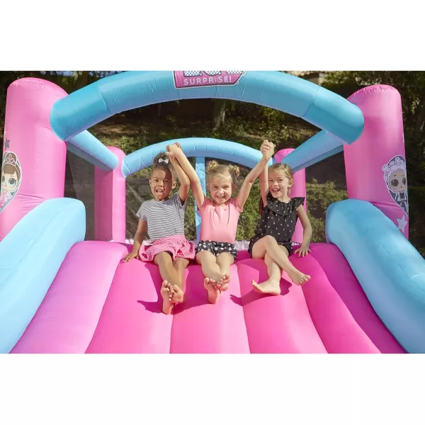 LOL Surprise Jump n Slide Inflatable Bounce House with BlowerLOL Surprise Jump n Slide Inflatable Bounce House with Blower