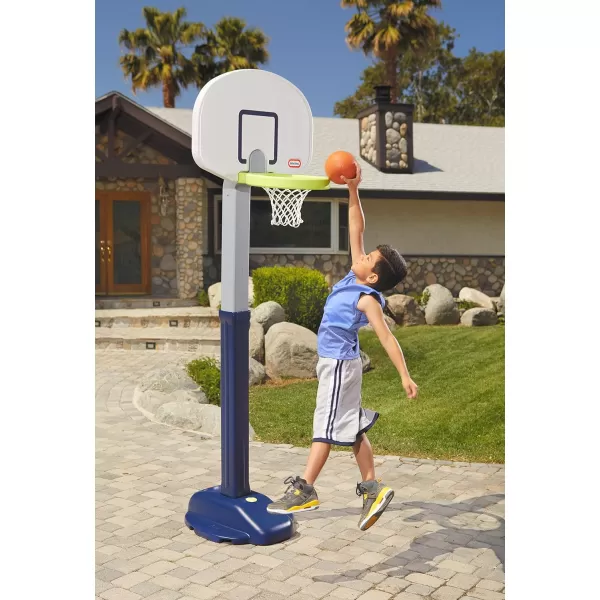 Little Tikes Adjust and Jam Pro Basketball Set BlueLittle Tikes Adjust and Jam Pro Basketball Set Blue