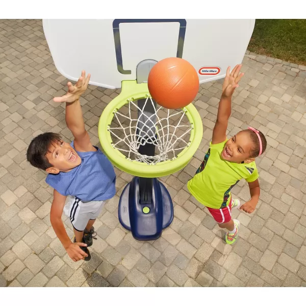 Little Tikes Adjust and Jam Pro Basketball Set BlueLittle Tikes Adjust and Jam Pro Basketball Set Blue