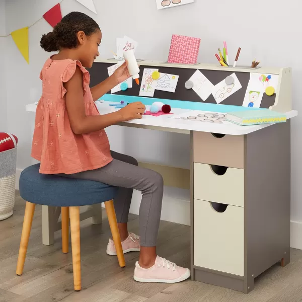 Little Tikes Chalkboard Desk with no Chair MulticoloredLittle Tikes Chalkboard Desk with no Chair Multicolored