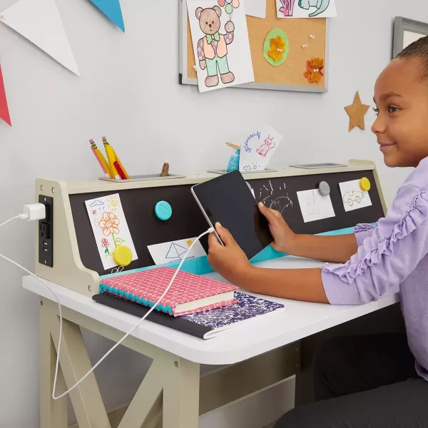 Little Tikes Chalkboard Desk with no Chair MulticoloredLittle Tikes Chalkboard Desk with no Chair Multicolored