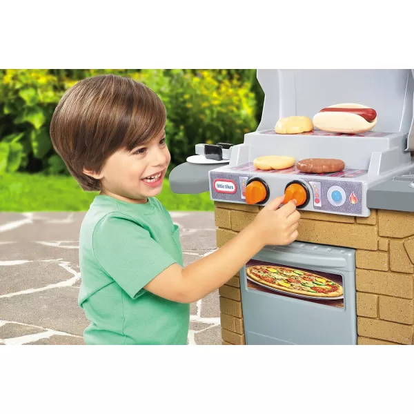 Little Tikes Cook n Play Outdoor BBQ  BrownLittle Tikes Cook n Play Outdoor BBQ  Brown