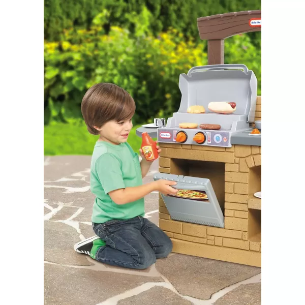 Little Tikes Cook n Play Outdoor BBQ  BrownLittle Tikes Cook n Play Outdoor BBQ  Brown