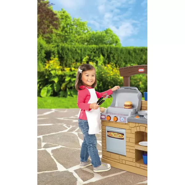 Little Tikes Cook n Play Outdoor BBQ  BrownLittle Tikes Cook n Play Outdoor BBQ  Brown