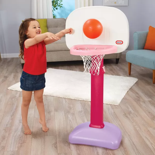 Little Tikes Easy Score Basketball Set Pink Amazon Exclusive 2200 L x 2375 W x 6100 H InchesLittle Tikes Easy Score Basketball Set Pink Amazon Exclusive 2200 L x 2375 W x 6100 H Inches