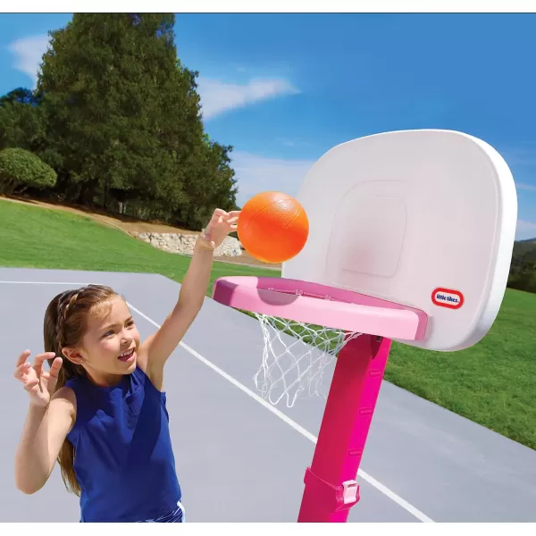 Little Tikes Easy Score Basketball Set Pink Amazon Exclusive 2200 L x 2375 W x 6100 H InchesLittle Tikes Easy Score Basketball Set Pink Amazon Exclusive 2200 L x 2375 W x 6100 H Inches