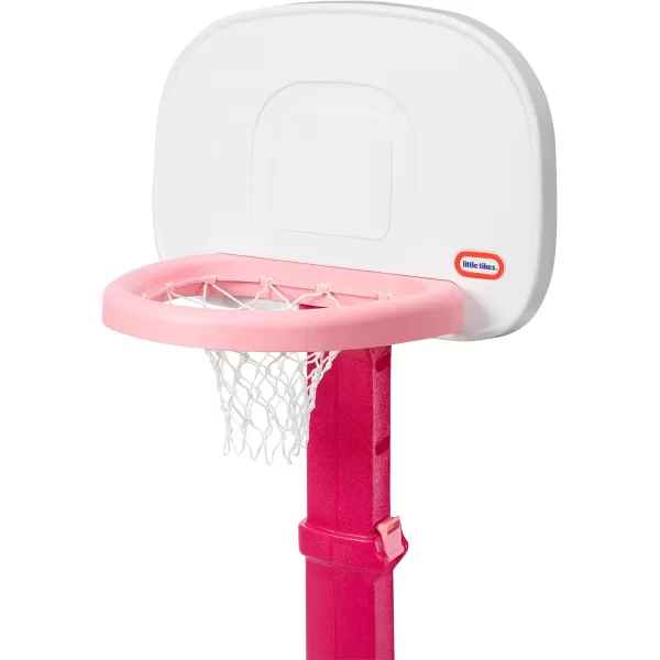 Little Tikes Easy Score Basketball Set Pink Amazon Exclusive 2200 L x 2375 W x 6100 H InchesLittle Tikes Easy Score Basketball Set Pink Amazon Exclusive 2200 L x 2375 W x 6100 H Inches