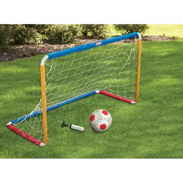 Little Tikes Easy Score Soccer Set Game Outdoor Toys for Backyard Fun Summer Play  Goal with Net Ball and Pump Included  Lawn Activities for Kids Toddlers Boys Girls Ages 2Little Tikes Easy Score Soccer Set Game Outdoor Toys for Backyard Fun Summer Play  Goal with Net Ball and Pump Included  Lawn Activities for Kids Toddlers Boys Girls Ages 2