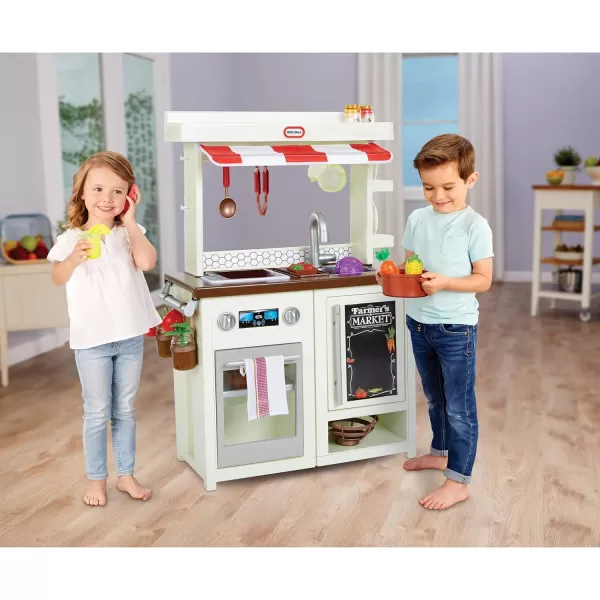 Little Tikes First Market Kitchen Pretend Play Kitchen wOver 20 AccessoriesLittle Tikes First Market Kitchen Pretend Play Kitchen wOver 20 Accessories