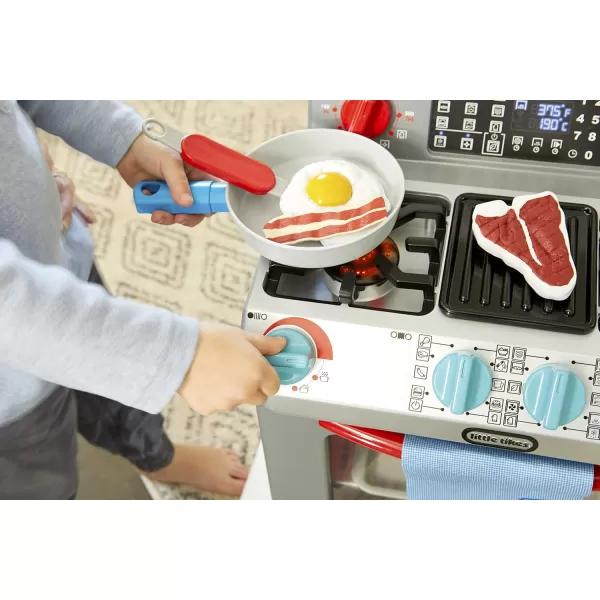 Little Tikes First Oven Realistic Pretend Play Appliance for Kids Play Kitchen with 11 Accessories and Realistic Cooking Sounds Unique Toy MultiColor Ages 2Little Tikes First Oven Realistic Pretend Play Appliance for Kids Play Kitchen with 11 Accessories and Realistic Cooking Sounds Unique Toy MultiColor Ages 2