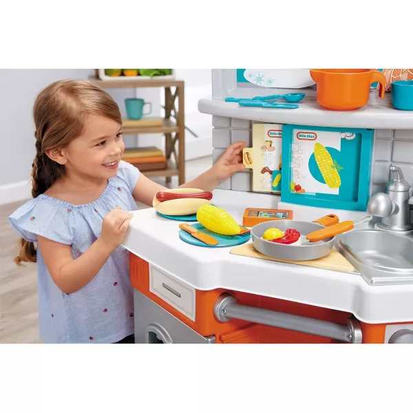 Little Tikes Home Grown Kitchen  Role Play Realistic Kitchen Real Cooking amp Water Boiling Sounds Kitchen Accessories Set for Girls Boys  Multicolor 22 x 18 x 3025 inchesLittle Tikes Home Grown Kitchen  Role Play Realistic Kitchen Real Cooking amp Water Boiling Sounds Kitchen Accessories Set for Girls Boys  Multicolor 22 x 18 x 3025 inches