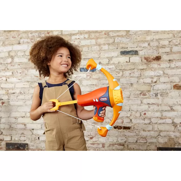 Little Tikes Mighty Blasters Mighty Bow Toy Blaster with 4 Soft Power Pods Multicolor ModelLittle Tikes Mighty Blasters Mighty Bow Toy Blaster with 4 Soft Power Pods Multicolor Model