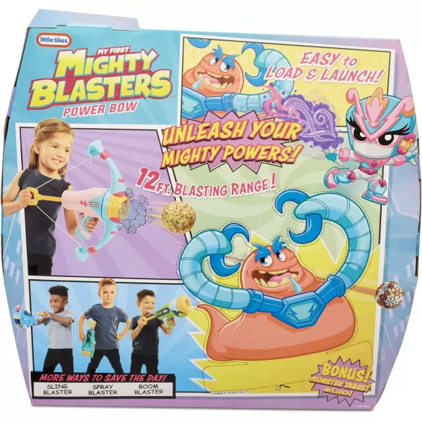 Little Tikes Mighty Blasters Power Bow Pink Toy Blaster with 4 Soft Power Pods for Kids Ages 3 Years and UpLittle Tikes Mighty Blasters Power Bow Pink Toy Blaster with 4 Soft Power Pods for Kids Ages 3 Years and Up