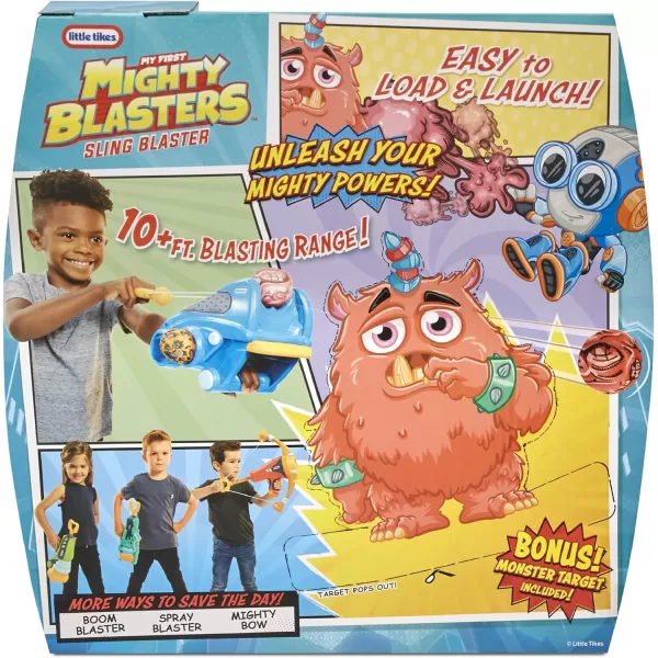 Little Tikes Mighty Blasters Sling Blaster Toy Wrist Launcher with 2 Soft Power Pods for Kids Ages 3 Years and UpLittle Tikes Mighty Blasters Sling Blaster Toy Wrist Launcher with 2 Soft Power Pods for Kids Ages 3 Years and Up