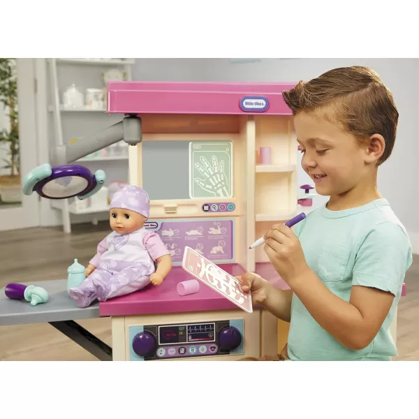 Little Tikes My First Baby Care Center Pretend Play Set for Doctor Nurse Parent Role Play with 15 Accessories for Kids Boys Girls Ages 3 YearsLittle Tikes My First Baby Care Center Pretend Play Set for Doctor Nurse Parent Role Play with 15 Accessories for Kids Boys Girls Ages 3 Years