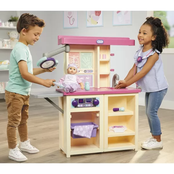 Little Tikes My First Baby Care Center Pretend Play Set for Doctor Nurse Parent Role Play with 15 Accessories for Kids Boys Girls Ages 3 YearsLittle Tikes My First Baby Care Center Pretend Play Set for Doctor Nurse Parent Role Play with 15 Accessories for Kids Boys Girls Ages 3 Years