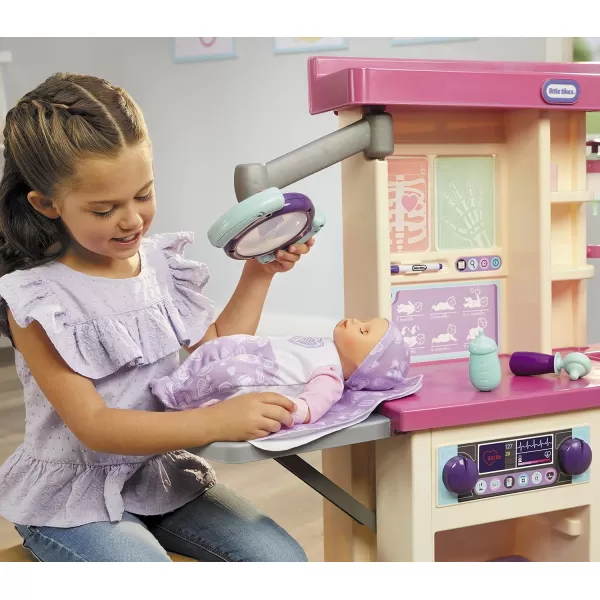 Little Tikes My First Baby Care Center Pretend Play Set for Doctor Nurse Parent Role Play with 15 Accessories for Kids Boys Girls Ages 3 YearsLittle Tikes My First Baby Care Center Pretend Play Set for Doctor Nurse Parent Role Play with 15 Accessories for Kids Boys Girls Ages 3 Years