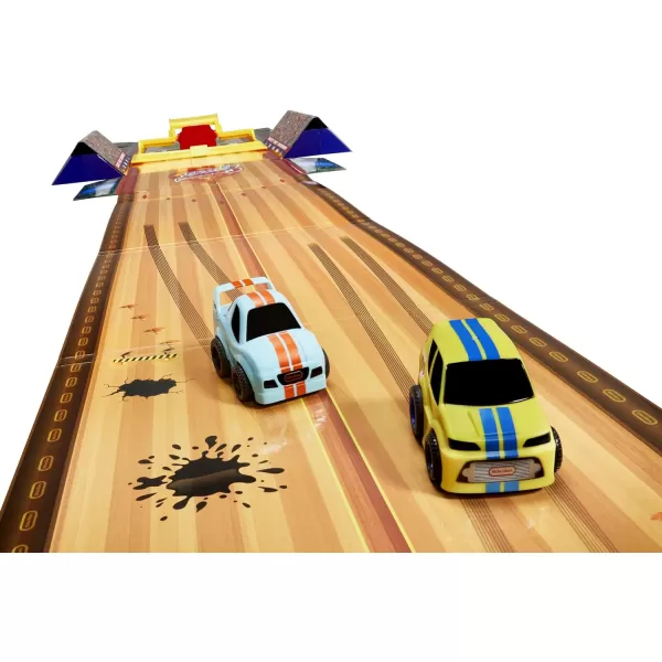 Little Tikes My First Cars Crazy Fast 3in1 Rollin Bowlin Racin Playset with 2 Exclusive Pullback Toy Car Vehicles Goes up to 50ftLittle Tikes My First Cars Crazy Fast 3in1 Rollin Bowlin Racin Playset with 2 Exclusive Pullback Toy Car Vehicles Goes up to 50ft