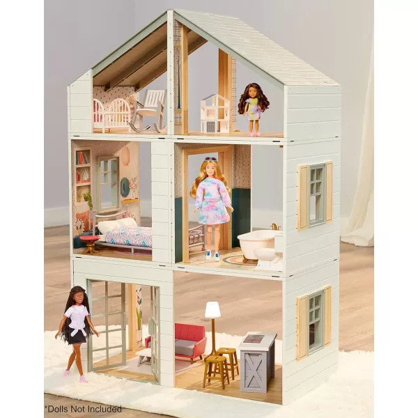 Little Tikes Real Wood Stack n Style Dollhouse with 14 Accessories and Many Combinations to Customize Personalize Dream Design and Build and Play with Any 12Inch DollsLittle Tikes Real Wood Stack n Style Dollhouse with 14 Accessories and Many Combinations to Customize Personalize Dream Design and Build and Play with Any 12Inch Dolls