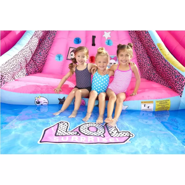 Little Tikes Rocky Mountain River Race Inflatable Slide Bouncer Multicolor 16100L x 16900W x 10300H  Weight 5000lbsLOL Surprise Bouncer