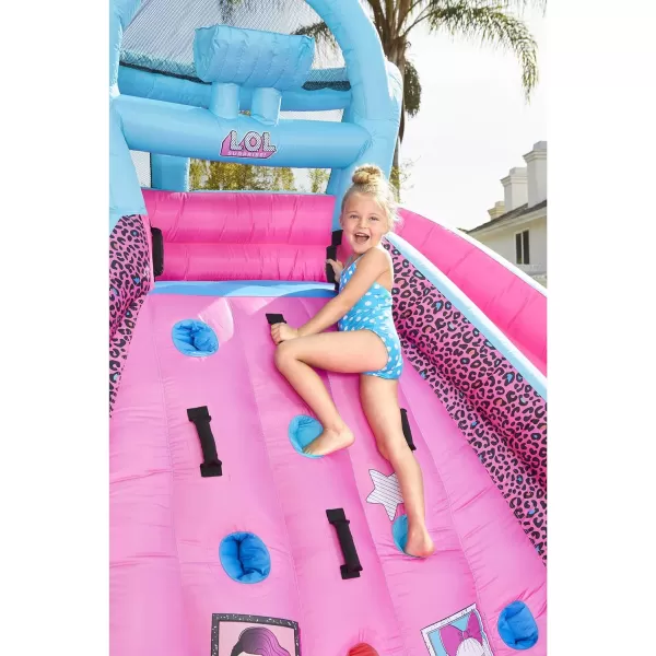 Little Tikes Rocky Mountain River Race Inflatable Slide Bouncer Multicolor 16100L x 16900W x 10300H  Weight 5000lbsLOL Surprise Bouncer