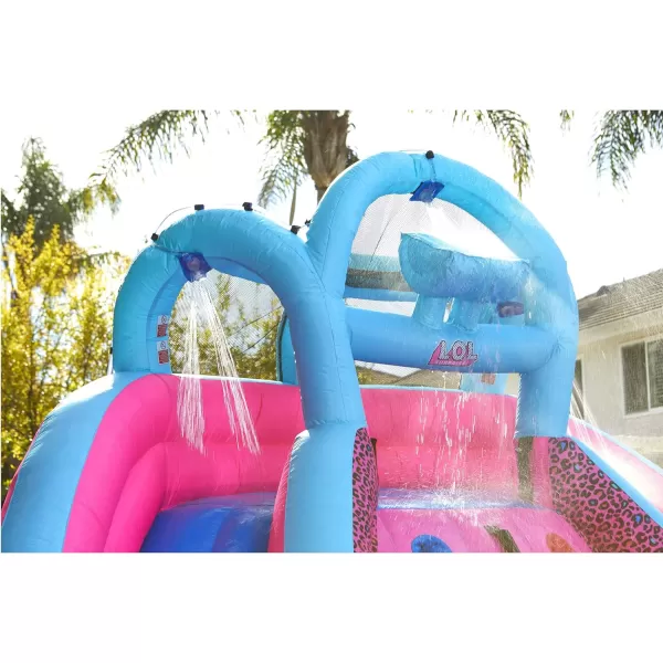 Little Tikes Rocky Mountain River Race Inflatable Slide Bouncer Multicolor 16100L x 16900W x 10300H  Weight 5000lbsLOL Surprise Bouncer