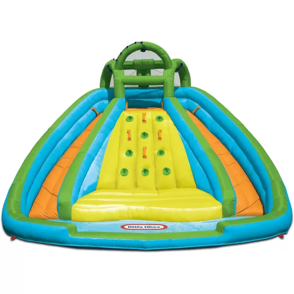 Little Tikes Rocky Mountain River Race Inflatable Slide Bouncer Multicolor 16100L x 16900W x 10300H  Weight 5000lbsLittle Tikes Bouncer