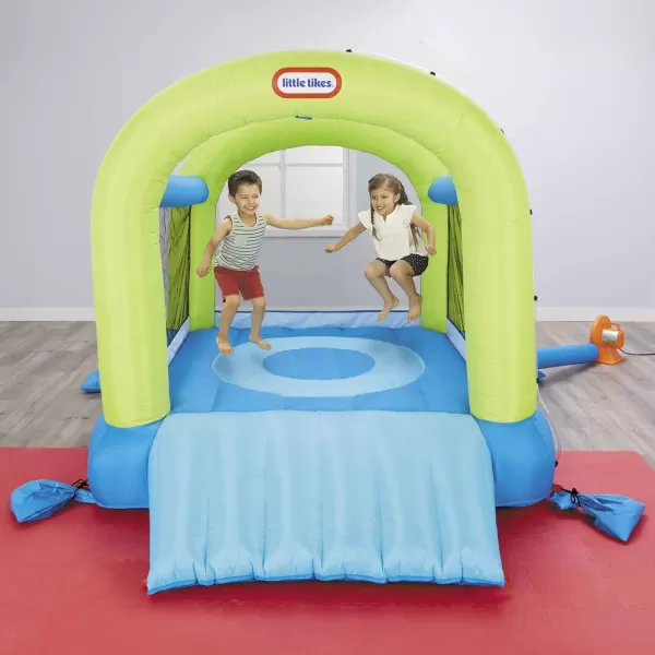 Little Tikes Splash n Spray IndoorOutdoor 2in1 Inflatable Bouncer 10800L x 8400W x 8225HLittle Tikes Splash n Spray IndoorOutdoor 2in1 Inflatable Bouncer 10800L x 8400W x 8225H