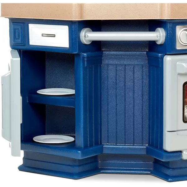 Little Tikes Super Chef Kitchen Blue amp Cream 1400 l x 2800 w x 4000 h inchesLittle Tikes Super Chef Kitchen Blue amp Cream 1400 l x 2800 w x 4000 h inches