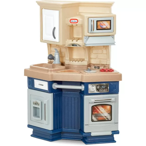 Little Tikes Super Chef Kitchen Blue amp Cream 1400 l x 2800 w x 4000 h inchesLittle Tikes Super Chef Kitchen Blue amp Cream 1400 l x 2800 w x 4000 h inches