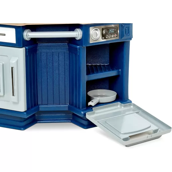 Little Tikes Super Chef Kitchen Blue amp Cream 1400 l x 2800 w x 4000 h inchesLittle Tikes Super Chef Kitchen Blue amp Cream 1400 l x 2800 w x 4000 h inches