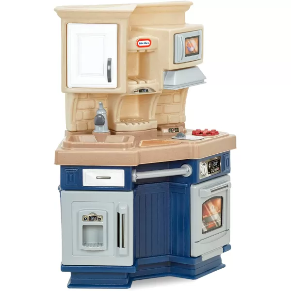 Little Tikes Super Chef Kitchen Blue amp Cream 1400 l x 2800 w x 4000 h inchesLittle Tikes Super Chef Kitchen Blue amp Cream 1400 l x 2800 w x 4000 h inches