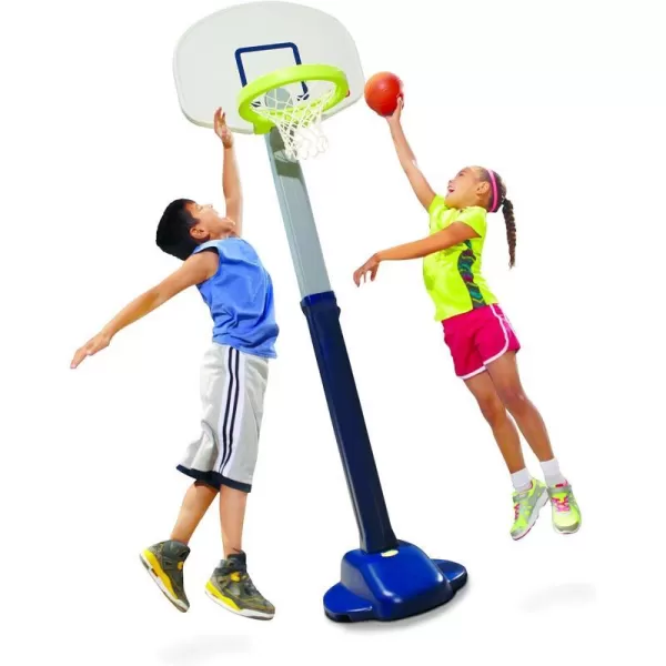 Little Tikes Adjust and Jam Pro Basketball Set BlueLittle Tikes Adjust and Jam Pro Basketball Set Blue