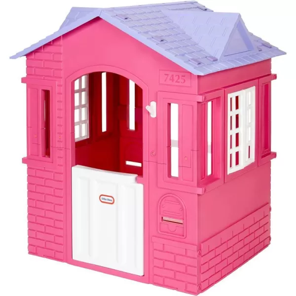 Little Tikes Cape Cottage House Pink with Working Door Working Window Shutters Flag Holder Easy Installation Process For Kids 28 Years OldLittle Tikes Cape Cottage House Pink with Working Door Working Window Shutters Flag Holder Easy Installation Process For Kids 28 Years Old