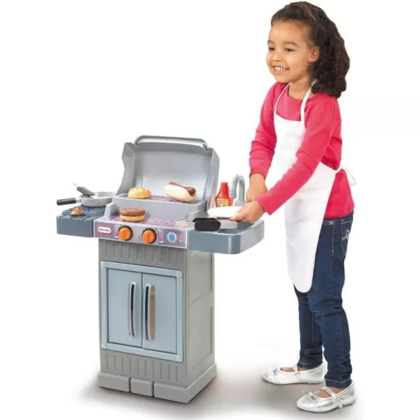 Little Tikes Cook n Grow BBQ Grill GrayLittle Tikes Cook n Grow BBQ Grill Gray