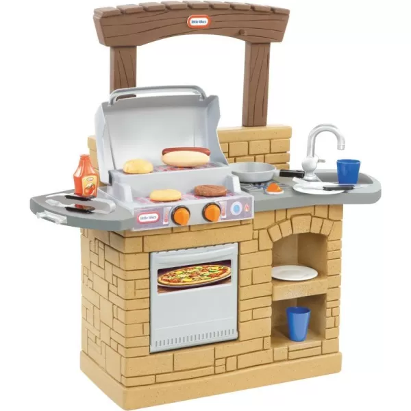 Little Tikes Cook n Play Outdoor BBQ  BrownLittle Tikes Cook n Play Outdoor BBQ  Brown