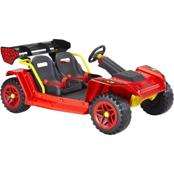 Little Tikes Dino Dune Buggy 12V Electric Powered RideOn with Portable Rechargeable Battery Adjustable Seats Seatbelts for Kids Children Toddlers Girls Boys Ages 36 Years MulticolorLittle Tikes Dino Dune Buggy 12V Electric Powered RideOn with Portable Rechargeable Battery Adjustable Seats Seatbelts for Kids Children Toddlers Girls Boys Ages 36 Years Multicolor