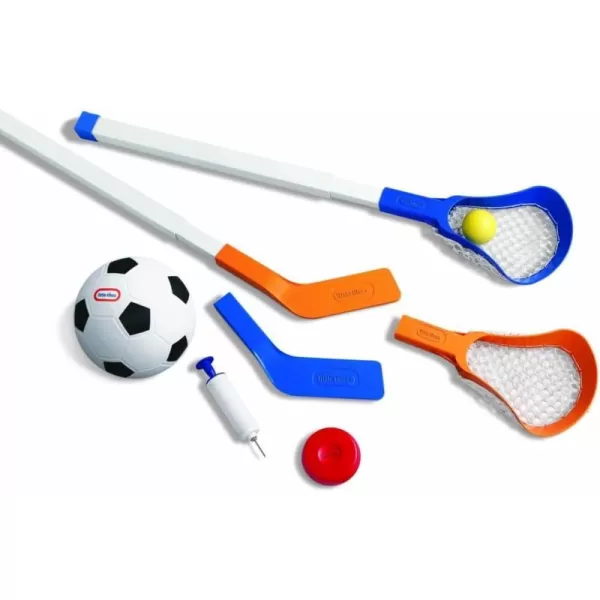 Little Tikes Easy Score Soccer Hockey Lacrosse Set with NetLittle Tikes Easy Score Soccer Hockey Lacrosse Set with Net