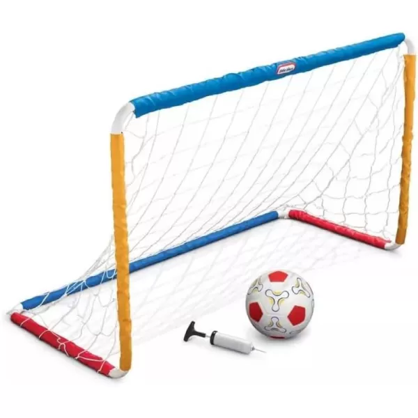 Little Tikes Easy Score Soccer Set Game Outdoor Toys for Backyard Fun Summer Play  Goal with Net Ball and Pump Included  Lawn Activities for Kids Toddlers Boys Girls Ages 2Little Tikes Easy Score Soccer Set Game Outdoor Toys for Backyard Fun Summer Play  Goal with Net Ball and Pump Included  Lawn Activities for Kids Toddlers Boys Girls Ages 2