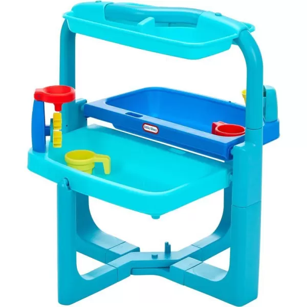 Little Tikes Easy Store Outdoor Folding Water Play Table with Accessories for Kids Children Boys amp Girls 3 Years Mutlicolor 660429C3Little Tikes Easy Store Outdoor Folding Water Play Table with Accessories for Kids Children Boys amp Girls 3 Years Mutlicolor 660429C3