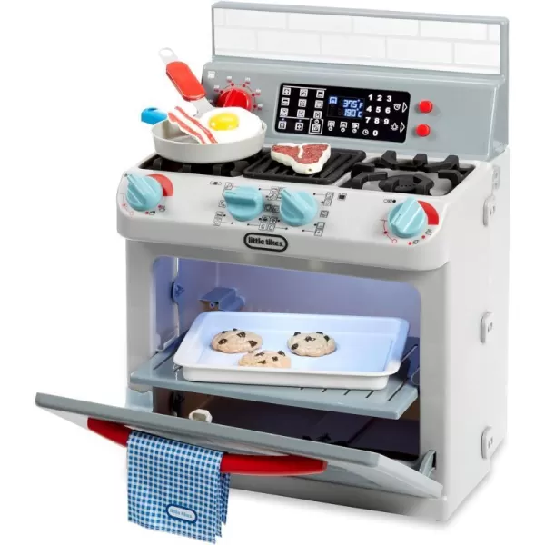 Little Tikes First Oven Realistic Pretend Play Appliance for Kids Play Kitchen with 11 Accessories and Realistic Cooking Sounds Unique Toy MultiColor Ages 2Little Tikes First Oven Realistic Pretend Play Appliance for Kids Play Kitchen with 11 Accessories and Realistic Cooking Sounds Unique Toy MultiColor Ages 2