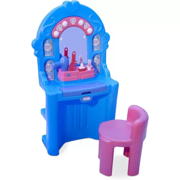 Little Tikes Ice Princess Magic Mirror  Roleplay Vanity with Lights Sounds amp Pretend Beauty Accessories Multicolor 24 months  5 yearsLittle Tikes Ice Princess Magic Mirror  Roleplay Vanity with Lights Sounds amp Pretend Beauty Accessories Multicolor 24 months  5 years