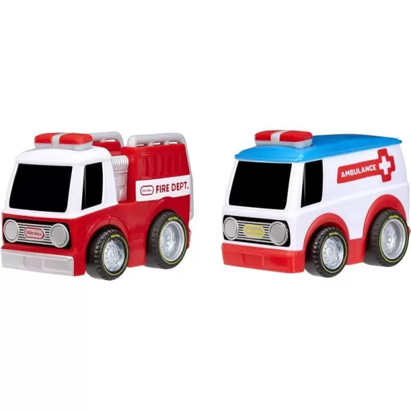 Little Tikes My First Cars Crazy Fast Cars 2Pack Racin Responders Fire Truck Ambulance Pullback Toy Car Vehicle Goes up to 50 ftLittle Tikes My First Cars Crazy Fast Cars 2Pack Racin Responders Fire Truck Ambulance Pullback Toy Car Vehicle Goes up to 50 ft