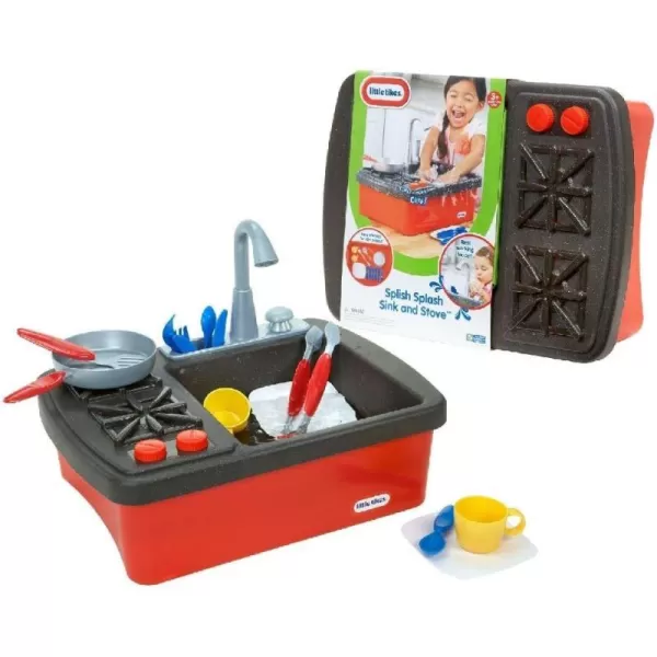 Little Tikes Splish Splash Sink amp Stove1700 L x 1300 W x 600 H Inches Standard Packaging