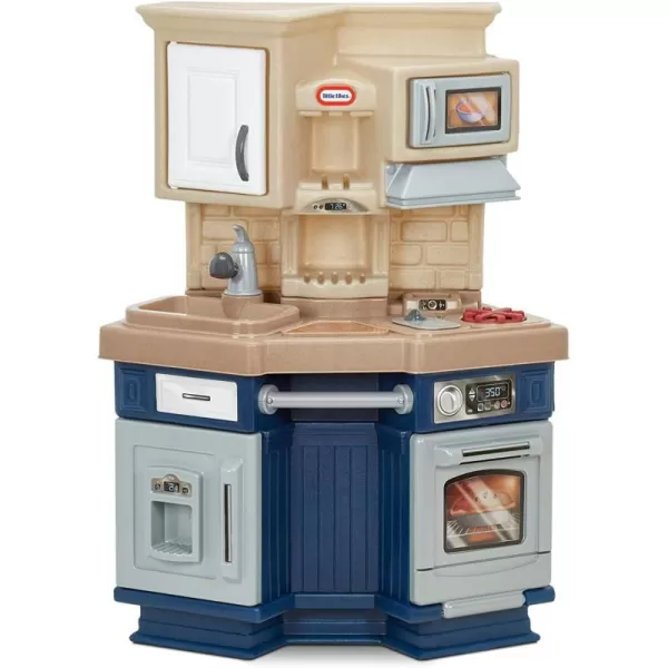 Little Tikes Super Chef Kitchen Blue amp Cream 1400 l x 2800 w x 4000 h inchesLittle Tikes Super Chef Kitchen Blue amp Cream 1400 l x 2800 w x 4000 h inches