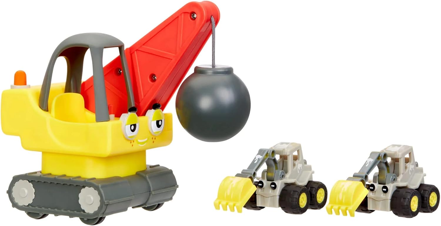 Little Tikes Lets Go Cozy Coupe 3pk Construction Mini Push and Play Vehicle for Tabletop or Floor Push Play Car Fun and Color Change for Toddlers Boys Girls 3 YearsLittle Tikes Lets Go Cozy Coupe 3pk Construction Mini Push and Play Vehicle for Tabletop or Floor Push Play Car Fun and Color Change for Toddlers Boys Girls 3 Years