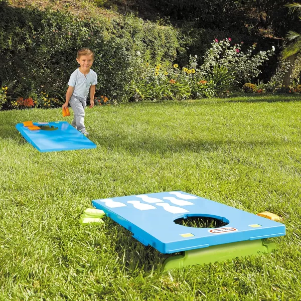 Little Tikes 5in1 Cornhole Game Set Indoor Outdoor Toy w Bowling Tic Tac Toe Ball Toss Lawn Darts 16 Accessories Bean Bags Balls Darts Gift for Kids amp Families Toy For Boys Girls Ages 2 3 4Little Tikes 5in1 Cornhole Game Set Indoor Outdoor Toy w Bowling Tic Tac Toe Ball Toss Lawn Darts 16 Accessories Bean Bags Balls Darts Gift for Kids amp Families Toy For Boys Girls Ages 2 3 4