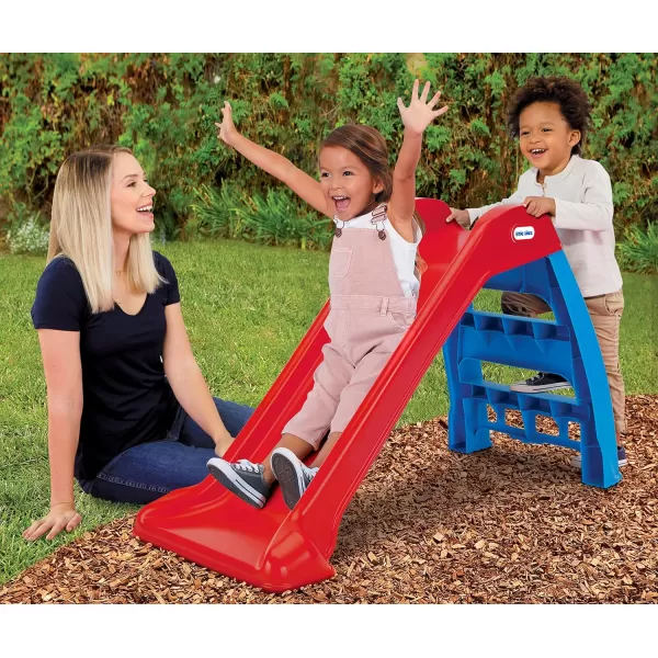 Little Tikes First Slip And Slide Easy Set Up Playset for Indoor Outdoor Backyard Easy to Store Safe Toy for ToddlerKids RedBlue 3900L x 1800W x 2300HLittle Tikes First Slip And Slide Easy Set Up Playset for Indoor Outdoor Backyard Easy to Store Safe Toy for ToddlerKids RedBlue 3900L x 1800W x 2300H